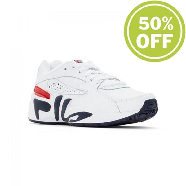 Fila Mindblower Men's Sneakers - White,NZ 154-75634